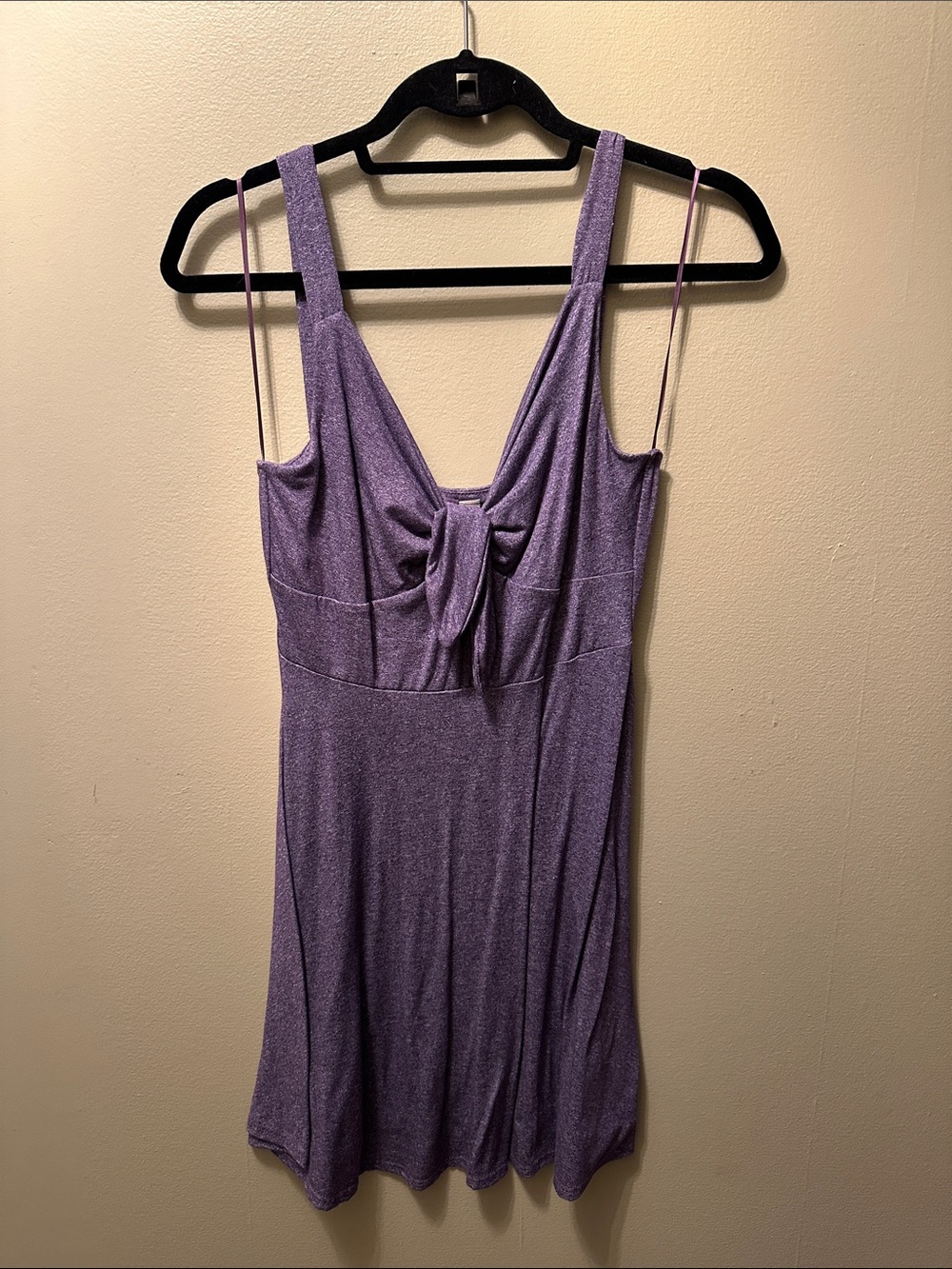 Alya Lavender Shimmer Mini Dress